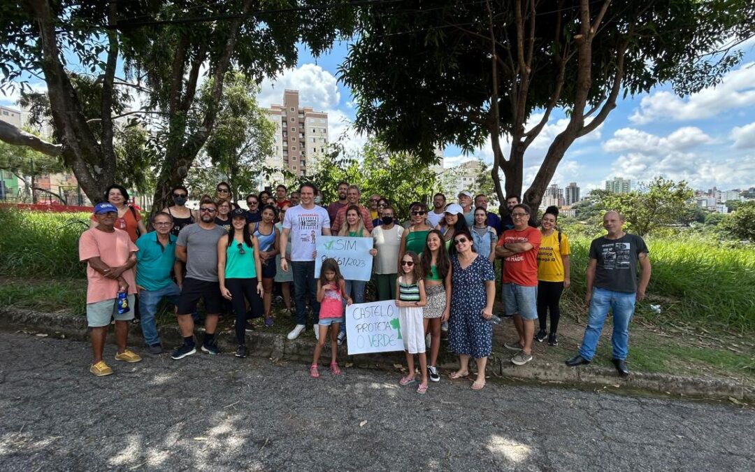 Luta pelas áreas verdes do bairro Castelo