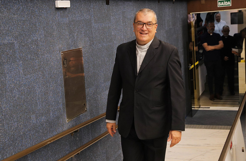 padre José Carlos Rezende - Reunião Especial 80 anos Lar dos Meninos Dom Orione Foto Dara Ribeiro-CMBH