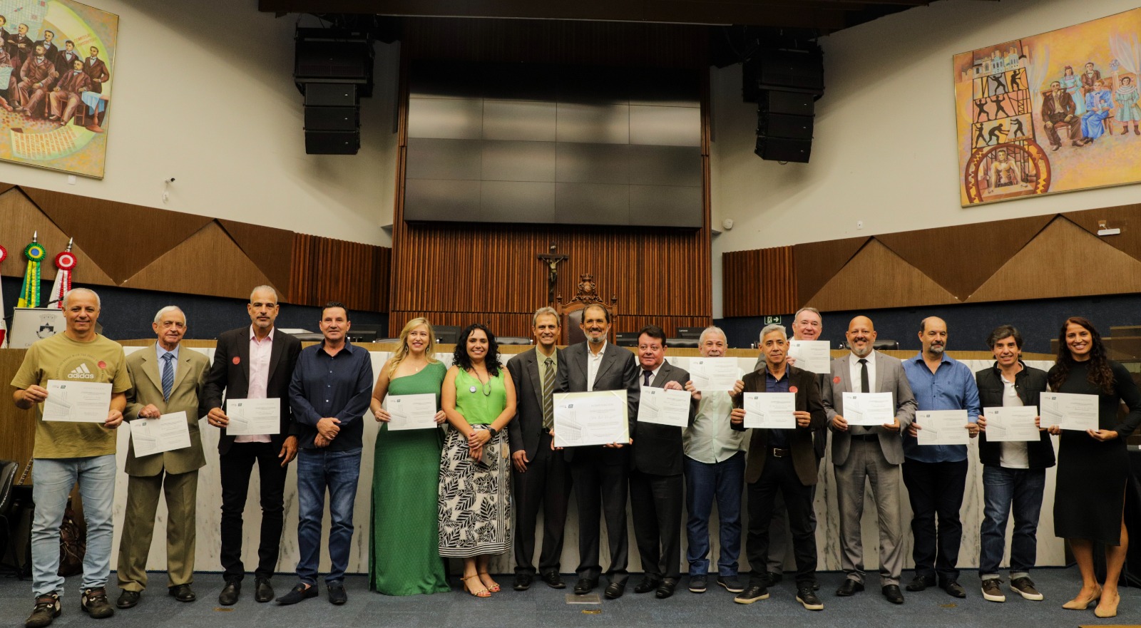 Homenagem do vereador Sérgio Fernando aos 120 anos do Clube BH