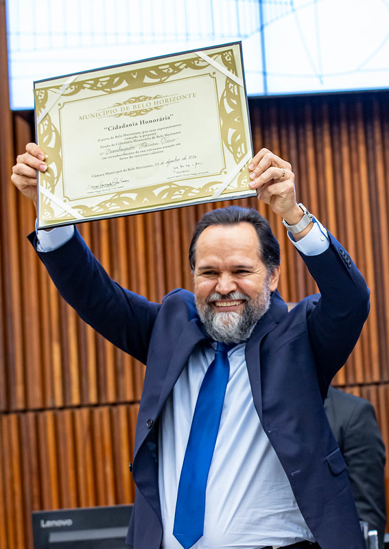 Ramom Tácio é cidadão honorário de BH